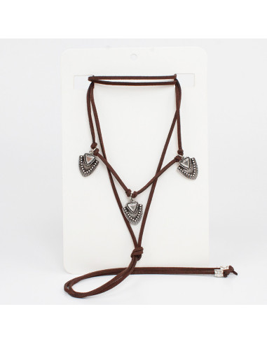 Collar de Gamuza Boho Three