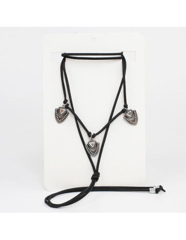 Collar de Gamuza Boho Three