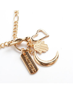 Collar de Cadenas Protected Charms