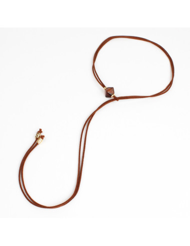 Collar Corbatero de Gamuza Trend Suede