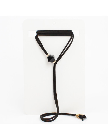 Collar Corbatero de Gamuza Trend Suede