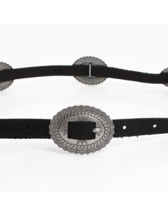 Cinturón de Gamuza Bohemme