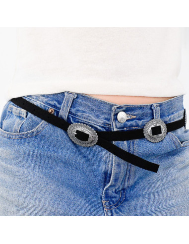 Cinturón de Gamuza Bohemme