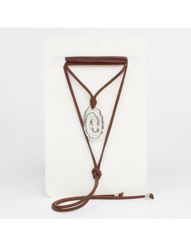 Collar de GamuzaOrganic Spiral