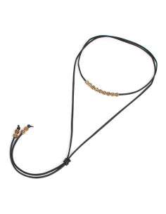 Collar de Gamuza New Gold Boho