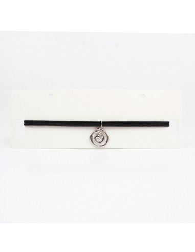 Choker de Gamuza Spiral