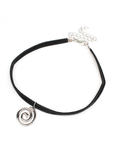 Choker de Gamuza Spiral