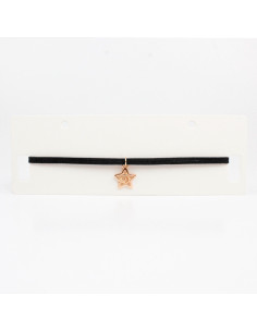 Choker de Gamuza Spiral Star
