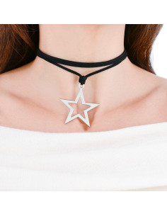 Collar de Gamuza Rockstar
