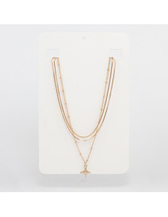 Collar de Cadenas Gold Twinkle