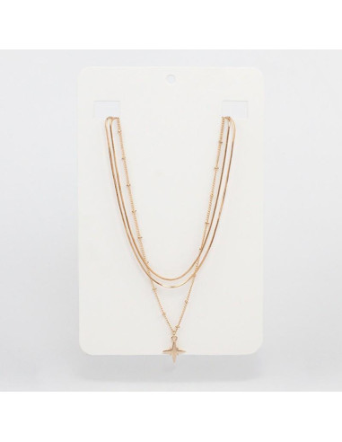 Collar de Cadenas Gold Twinkle
