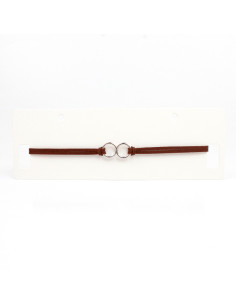 Choker de Gamuza Two Piece