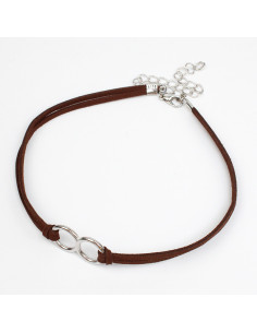 Choker de Gamuza Two Piece