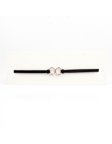 Choker de Gamuza Two Piece