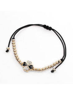 Pulsera de Hilo Shiny Clover