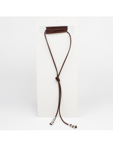 Collar Corbatero de Gamuza  Finish Suede