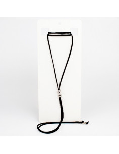 Collar Corbatero de Gamuza Indie Suede