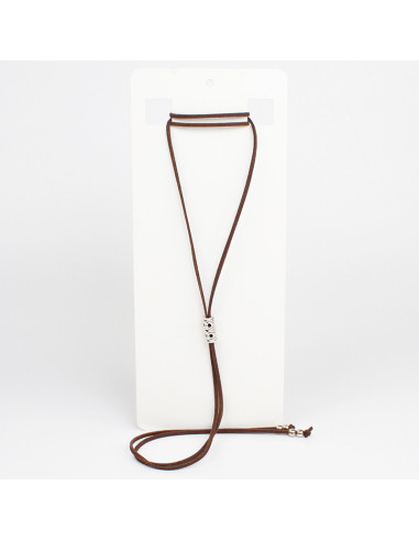 Collar Corbatero de Gamuza Indie Suede