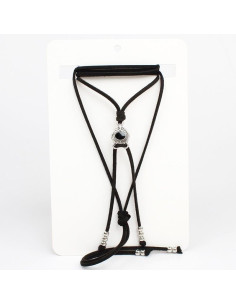 Collar de Gamuza Black Boho
