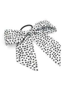 Moño Mini Print White