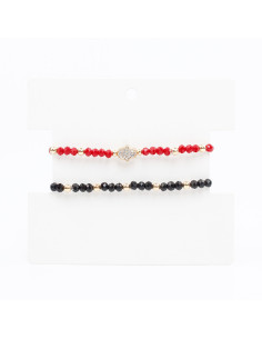 Set de Pulseras Shiny Hamsa