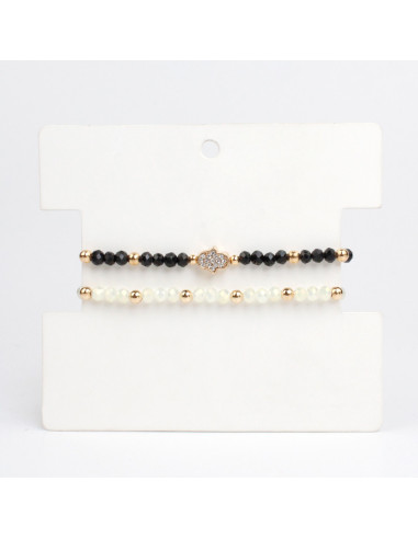 Set de Pulseras Shiny Hamsa