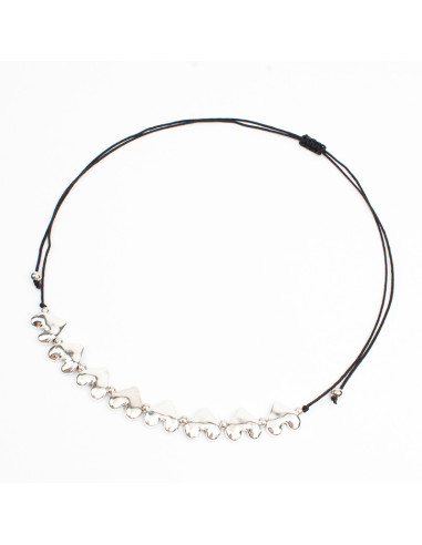 Choker de Hilo Lot Hearts