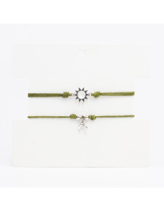 Set de Pulseras Moon and Sun