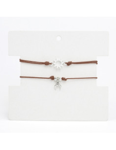 Set de Pulseras Moon and Sun