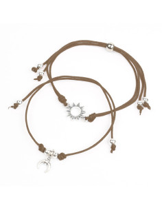 Set de Pulseras Moon and Sun