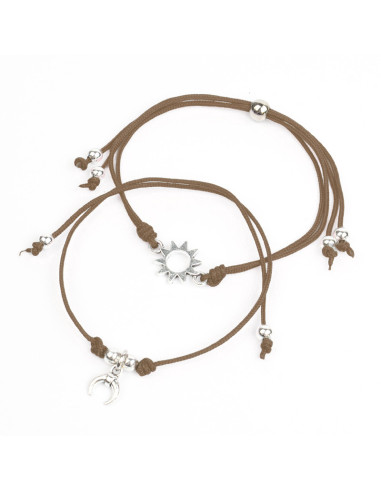 Set de Pulseras Moon and Sun