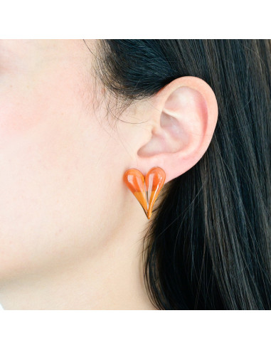 Aro Crystal Caramel Heart