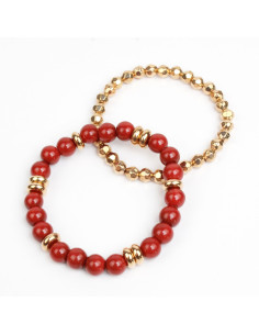 Set de Pulseras Stained Crystal