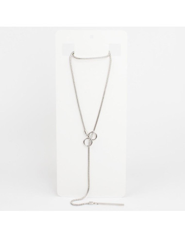 Collar Corbatero de Cadena Large Snake