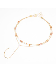 Collar de Cadenas New Trendy Gold