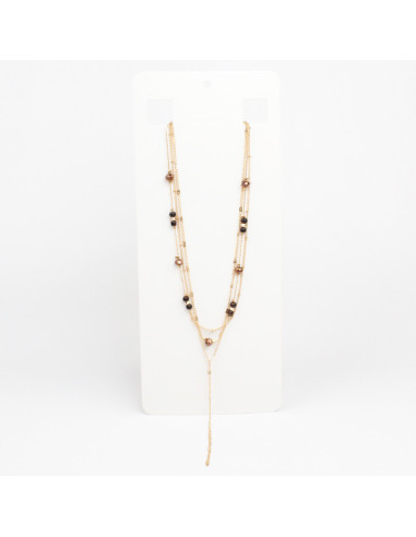 Collar de Cadenas New Trendy Gold