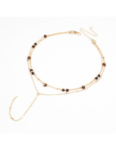 Collar de Cadenas New Trendy Gold