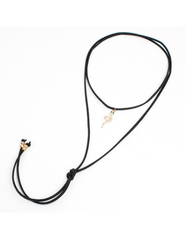 Collar de Gamuza Shiny Snake