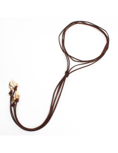 Collar Corbatero Boho Golden Heart