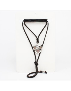 Collar de Gamuza Locked Love