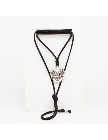 Collar de Gamuza Locked Love