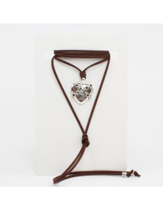 Collar de Gamuza Locked Love