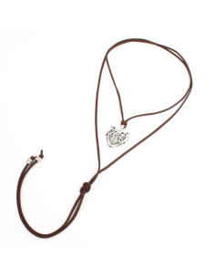 Collar de Gamuza Locked Love