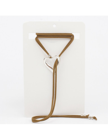 Collar Crossed Heart | Venta mayorista – Infinita