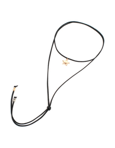 Collar de Gamuza Star