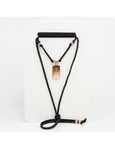 Collar de Gamuza LOVE