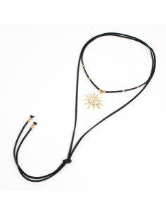 Collar de Gamuza Trendy Sun