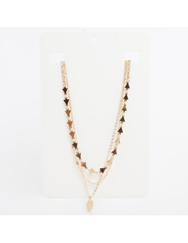 Collar de Cadenas Delicate Golden