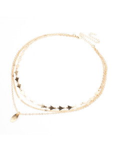 Collar de Cadenas Delicate Golden