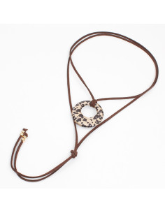 Collar de Gamuza New Animal